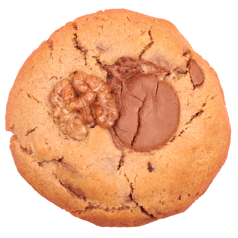 Класичне | Купити печиво з волоським горіхом та молочним шоколадом