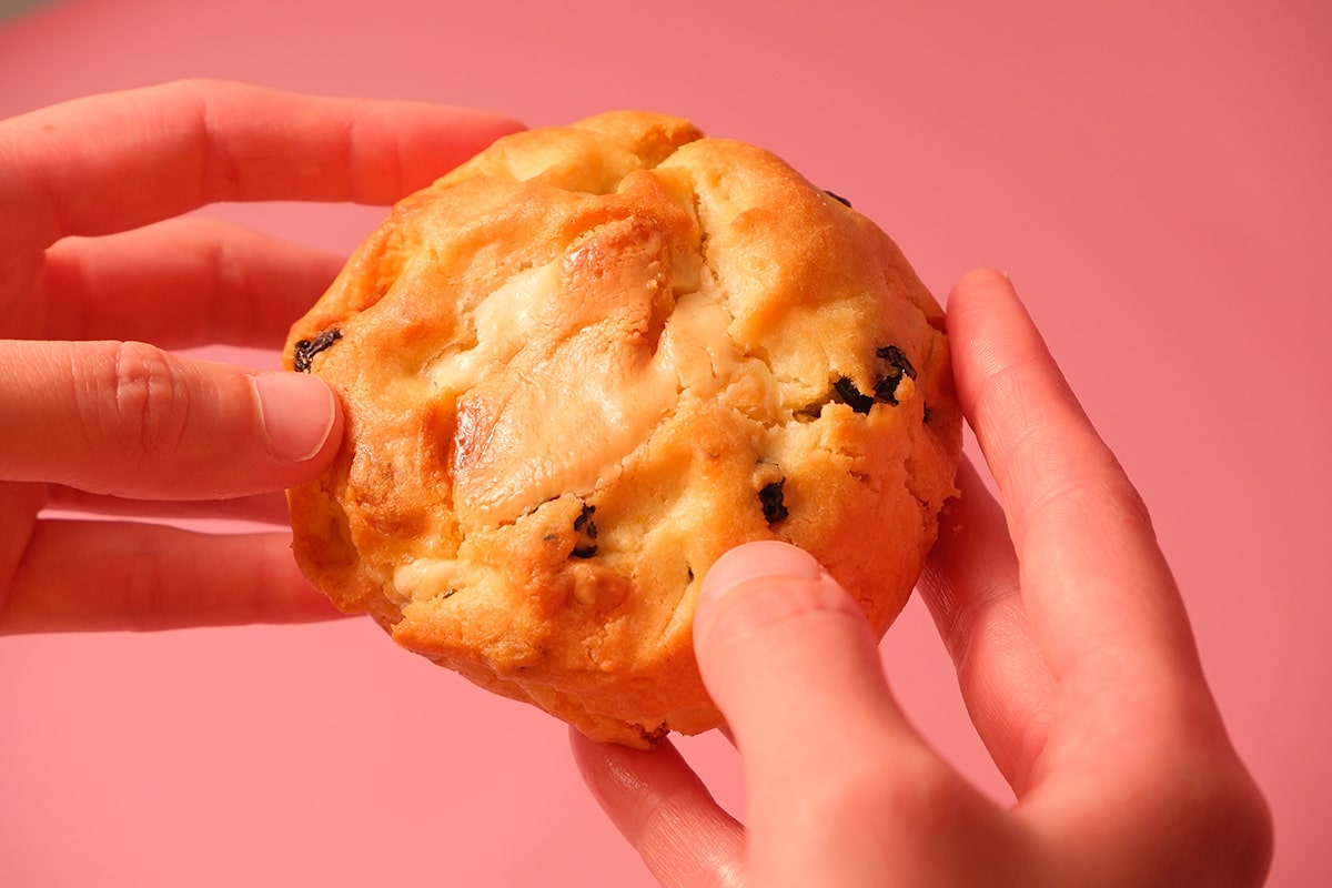 Фото Юзу | Купити печиво з цитрусовим смаком Юзу, чоницею та білим шоколадом