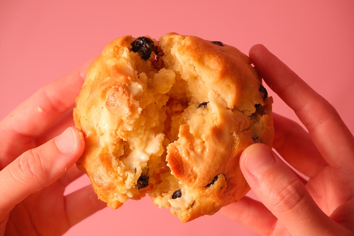 Фото Юзу | Купити печиво з цитрусовим смаком Юзу, чоницею та білим шоколадом