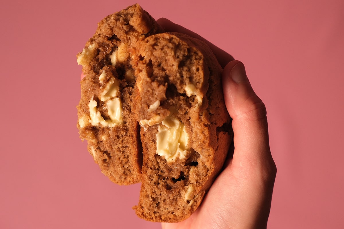 Фото Ginger Spice / Імбирне | Купити імбирне печиво з білим шоколадом та мускатним горіхом