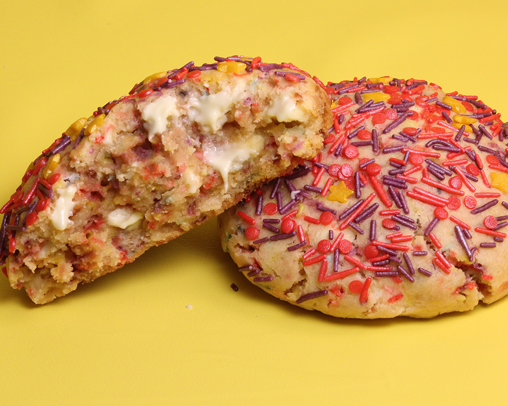 Фото Поні | Купити печиво з білим шоколадом та цукровою посипкою